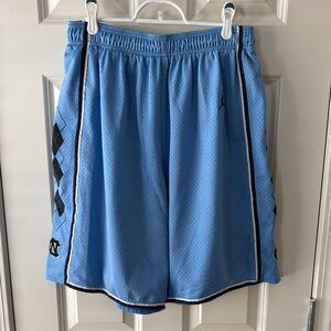 Vintage Style Jordan North Caroline Basketball Shorts